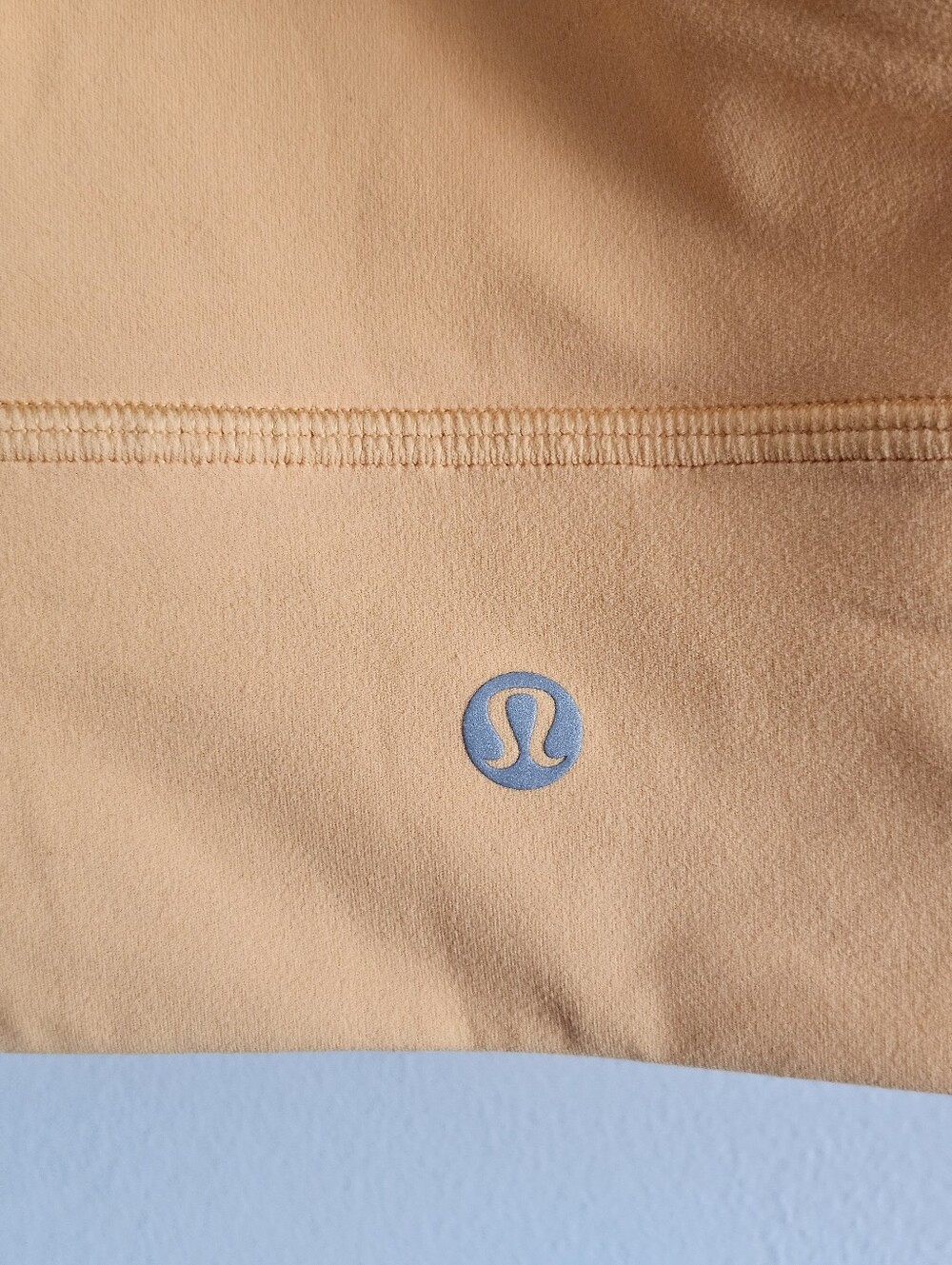 Lululemon One Shoulder Sports Bra Size 12 Orange + Silver Yoga Tote Bag - Picture 5 of 9